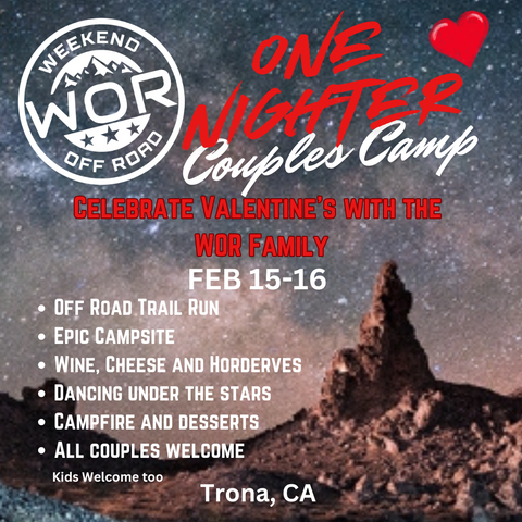 Weekend Offroad Valentine's Couples Camp